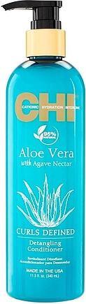 CHI Aloe Vera With Agave Nectar Curls Defined Detangling Conditioner