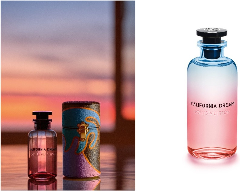 Louis Vuitton travel case 100ML monogram Alex Israel perfume LV bottle case  pink