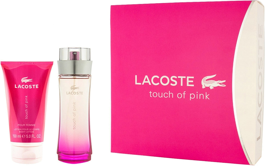 lacoste touch of pink body lotion